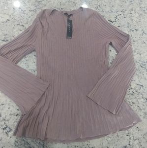 Rose pink sweater NWT